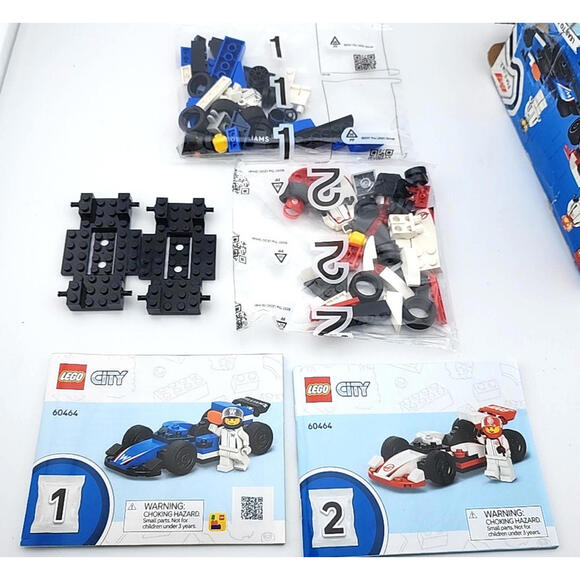 LEGO City Formula 1 Race Cars – Set 60464 – Williams & Haas – 92 pcs - Picture 2 of 5